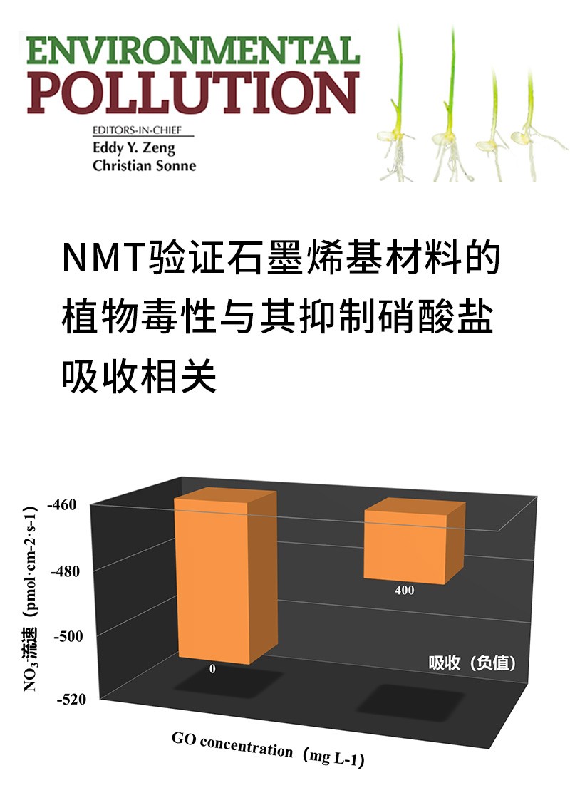 NMT驗證石墨烯基材料的植物毒性與其抑制硝酸鹽吸收相關(guān)
